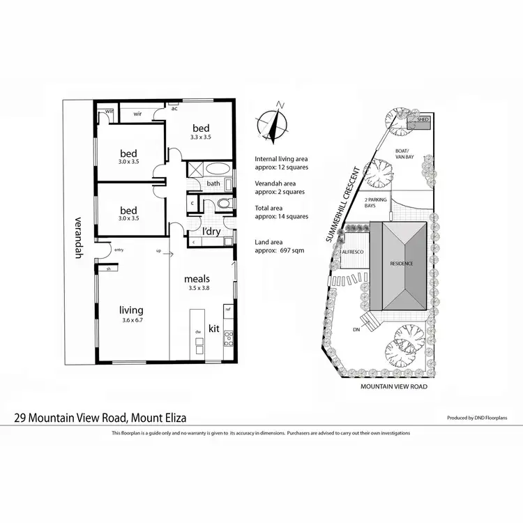 Floorplan of Homely house listing, 29 Mountain View Road, Mount Eliza VIC 3930