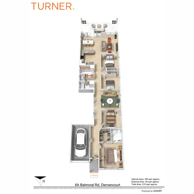 Floorplan of Homely house listing, 6 & 6A Balmoral Road, Dernancourt SA 5075