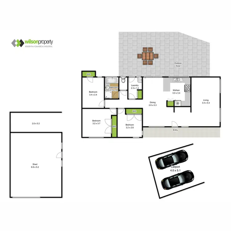 Floorplan of Homely house listing, 7 O'Hehir Court, Traralgon VIC 3844