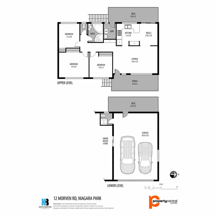 Floorplan of Homely house listing, 12 Morven Road, Niagara Park NSW 2250