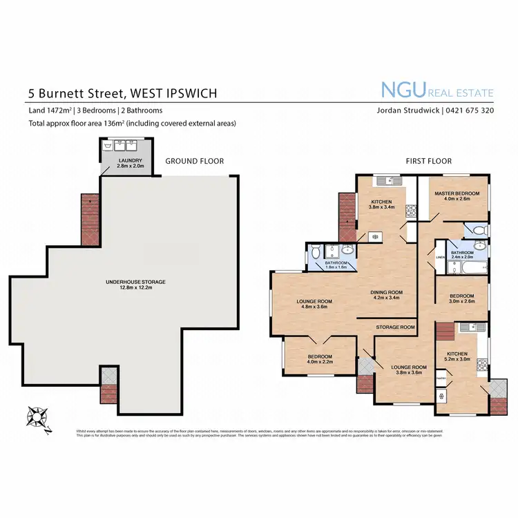 Floorplan of Homely house listing, 5 Burnett Street, West Ipswich QLD 4305