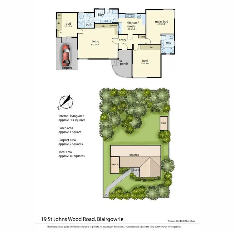 Floorplan of Homely house listing, 19 St Johns Wood Road, Blairgowrie VIC 3942