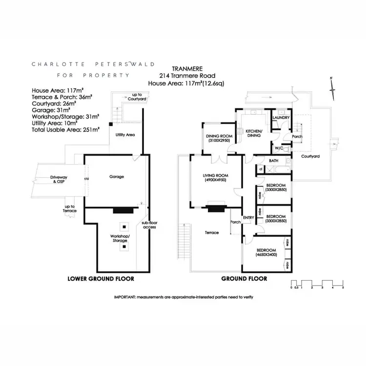 Floorplan of Homely house listing, 214 Tranmere Road, Tranmere TAS 7018