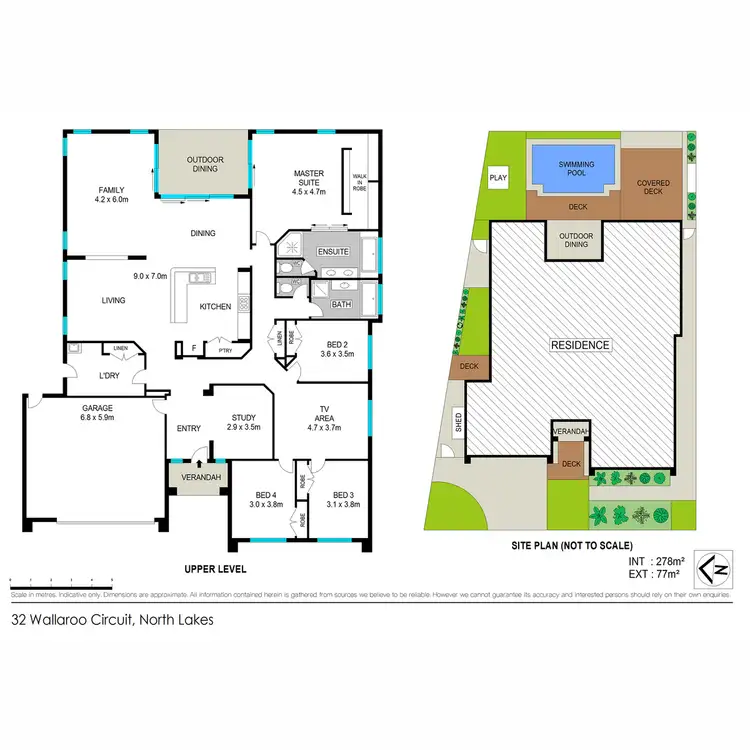 Floorplan of Homely house listing, 32 Wallaroo Circuit, North Lakes QLD 4509
