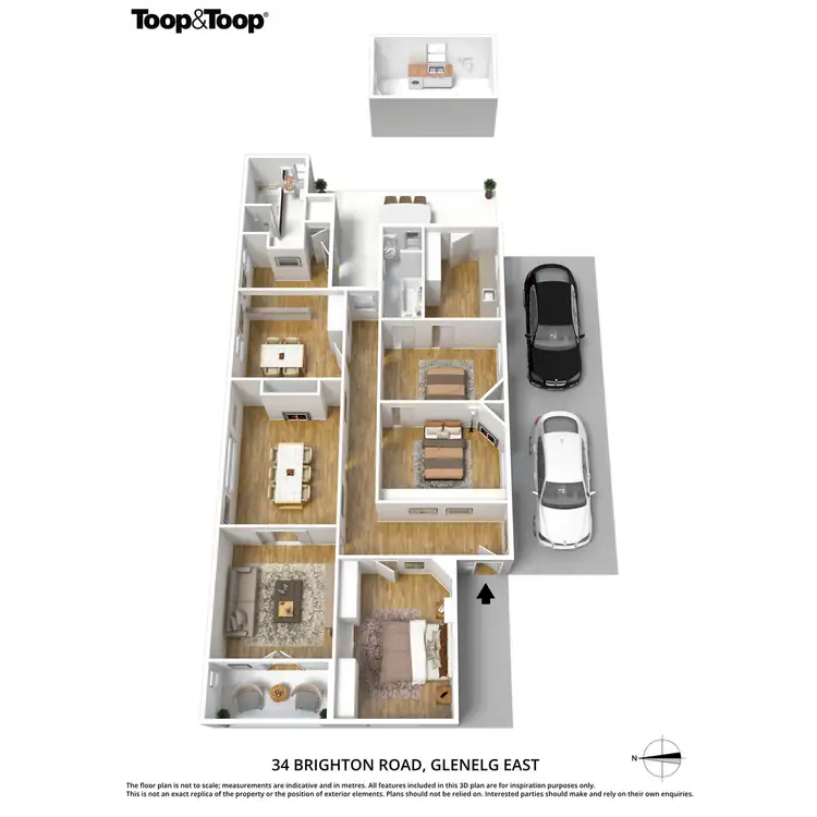 Floorplan of Homely house listing, 34 Brighton Road, Glenelg East SA 5045