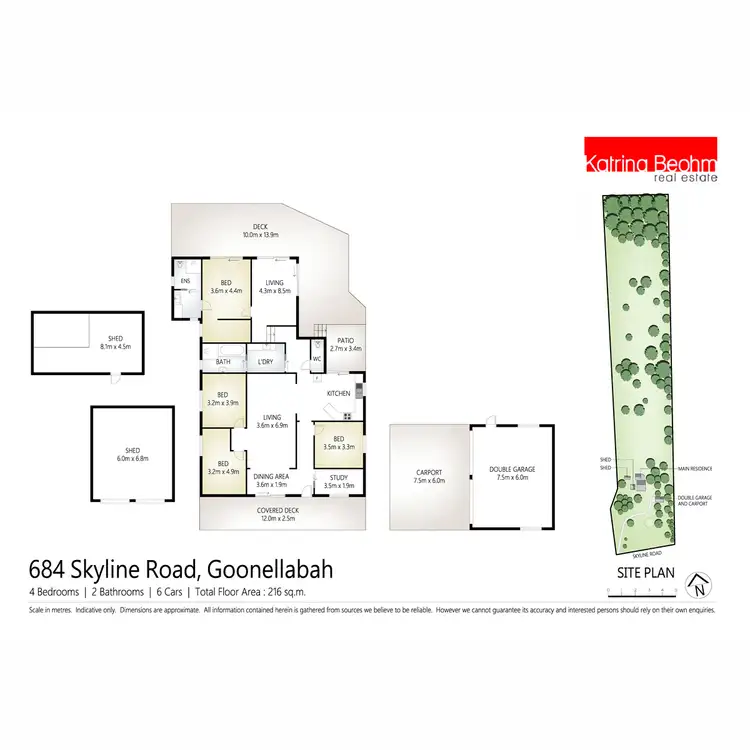 Floorplan of Homely rural property listing, 684 Skyline Road, Goonellabah NSW 2480