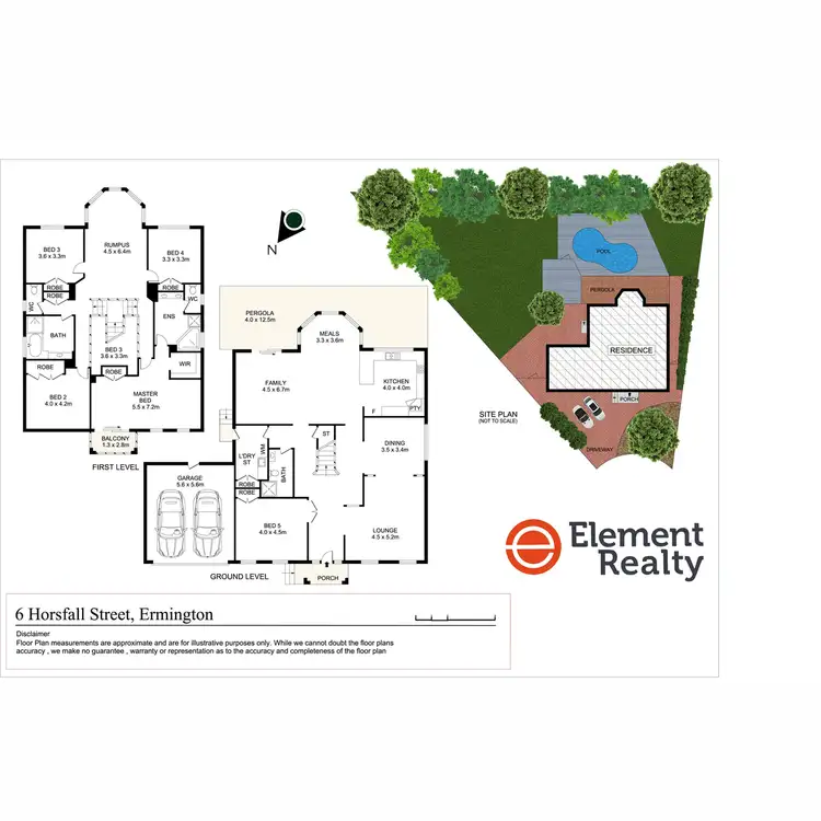 Floorplan of Homely house listing, 6 Horsfall Street, Ermington NSW 2115