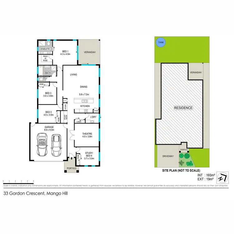Floorplan of Homely house listing, 33 Gordon Crescent, Mango Hill QLD 4509