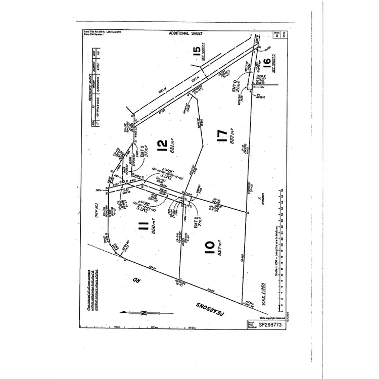 Floorplan of Homely land listing, 24 Pearsons Road, Cooroy QLD 4563