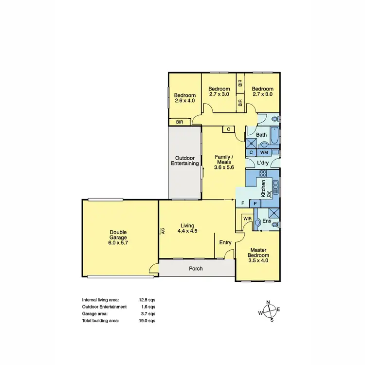Floorplan of Homely house listing, 27 Eric Crescent, Mornington VIC 3931