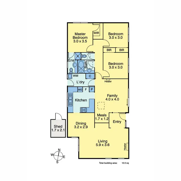 Floorplan of Homely house listing, 4 George Street, Mornington VIC 3931