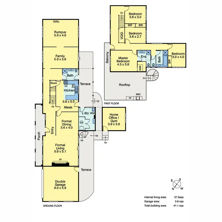 Floorplan of Homely house listing, 142 Humphries Road, Mount Eliza VIC 3930