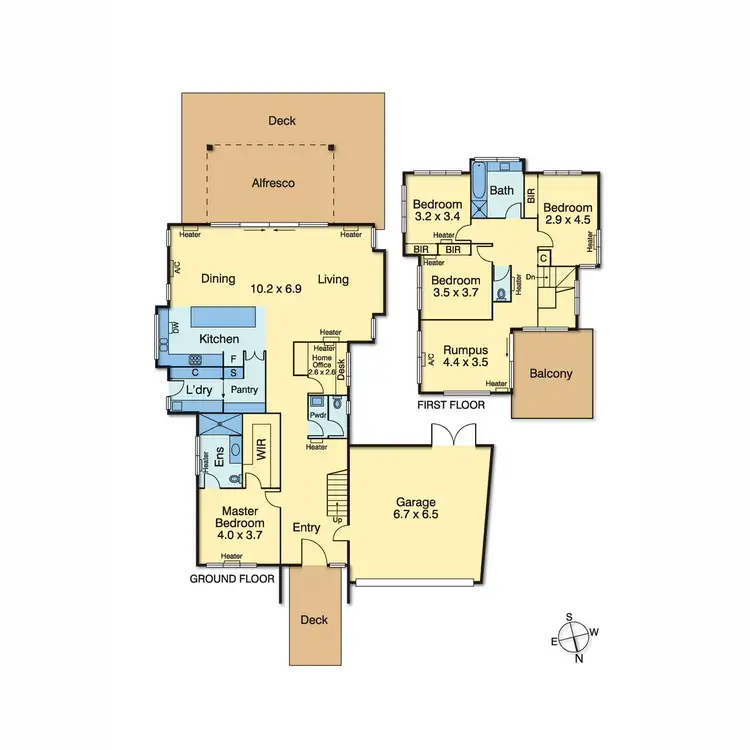 Floorplan of Homely house listing, 32 St James Crescent, Mount Eliza VIC 3930