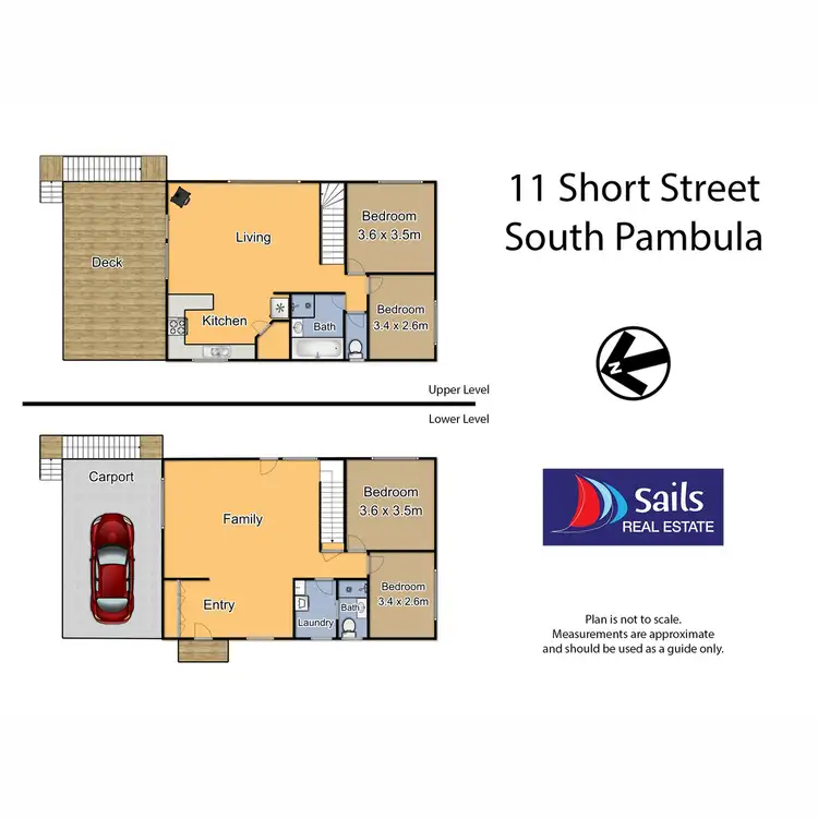 Floorplan of Homely house listing, 11 Short Street, South Pambula NSW 2549