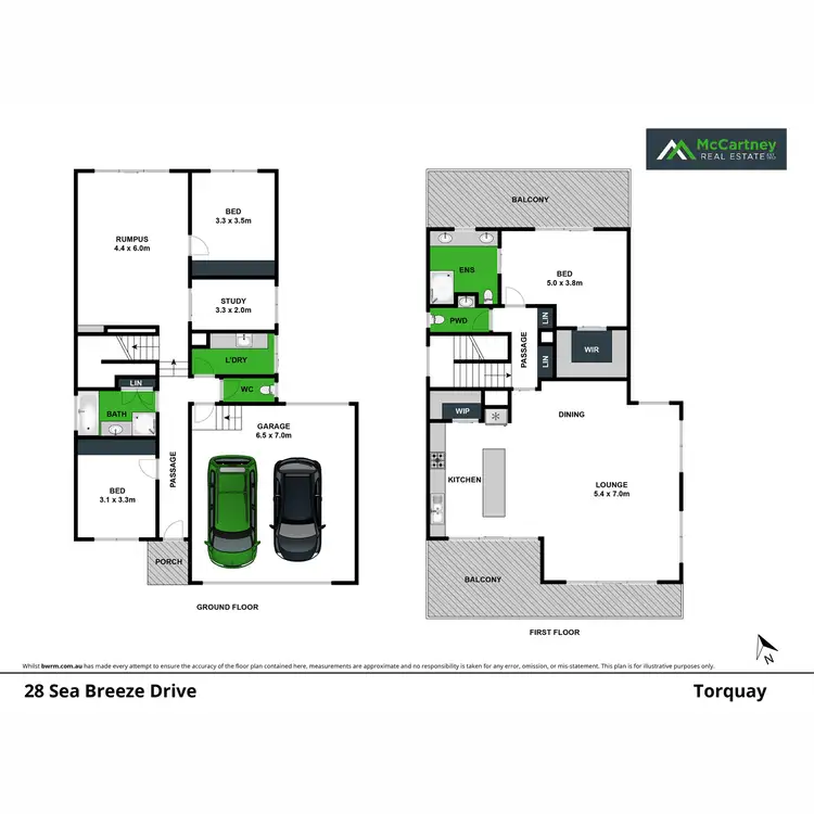 Floorplan of Homely house listing, 28 Sea Breeze Drive, Torquay VIC 3228