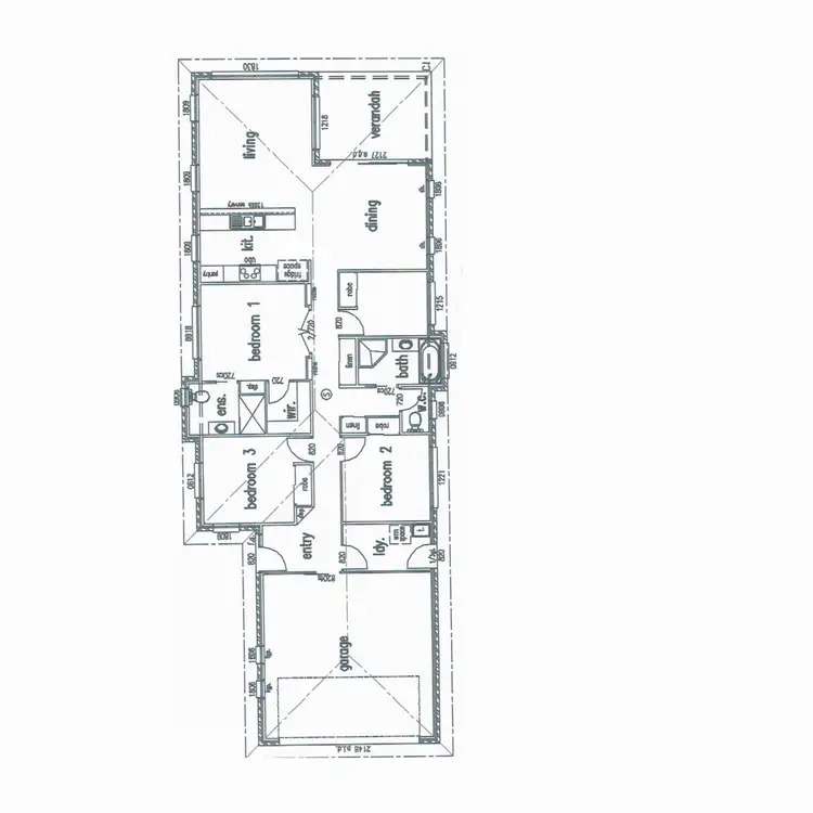 Floorplan of Homely house listing, 13 Daintree Drive, Urangan QLD 4655