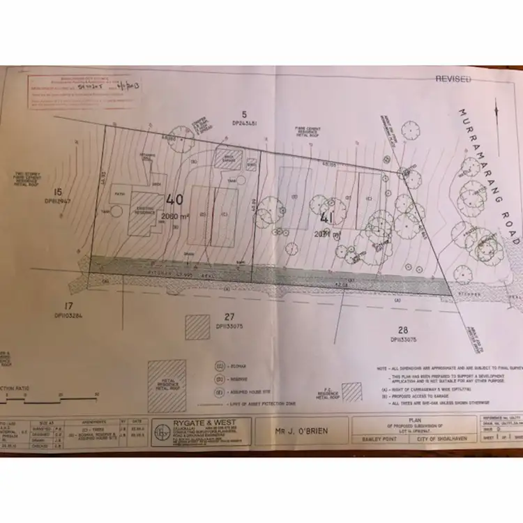 Floorplan of Homely land listing, 61 Murramarang Road, Bawley Point NSW 2539