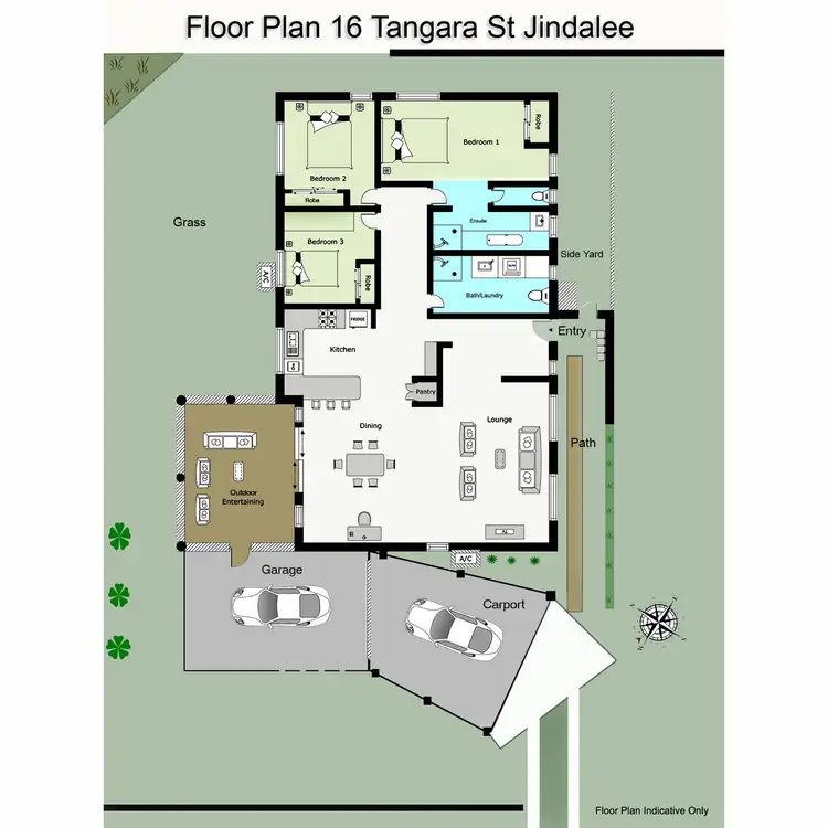 Floorplan of Homely house listing, 16 Tangara Street, Jindalee QLD 4074