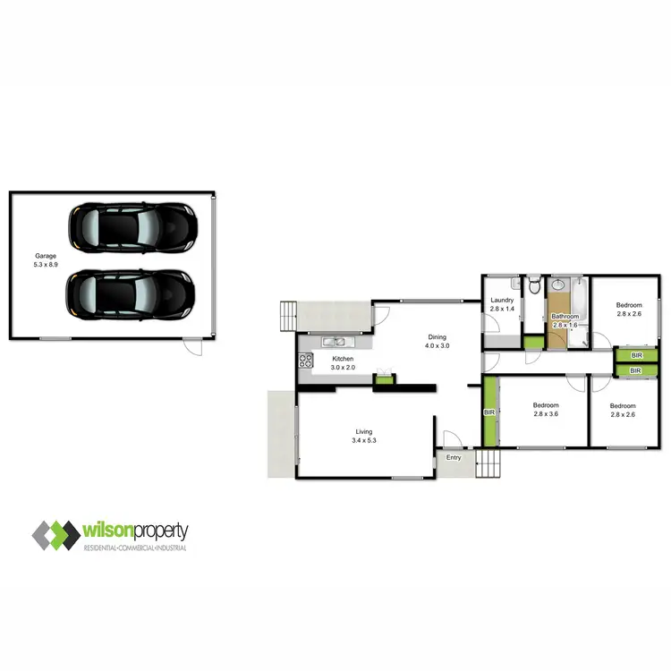 Floorplan of Homely house listing, 5 Esler Street, Traralgon VIC 3844