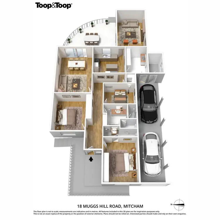 Floorplan of Homely house listing, 18 Muggs Hill Road, Mitcham SA 5062
