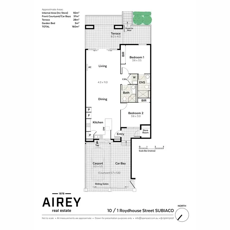 Floorplan of Homely apartment listing, 10/1 Roydhouse Street, Subiaco WA 6008