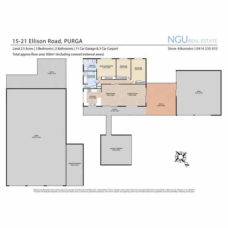 Floorplan of Homely house listing, 15-21 Ellison Road, Goolman QLD 4306