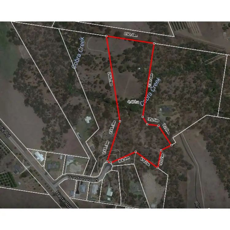 Floorplan of Homely land listing, 9 Bundanoon Court, Mareeba QLD 4880