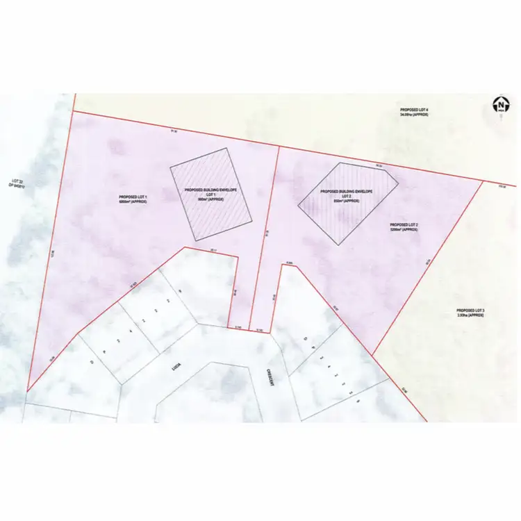 Floorplan of Homely land listing, Lot 2, 12 Lucia Crescent, Lismore Heights NSW 2480