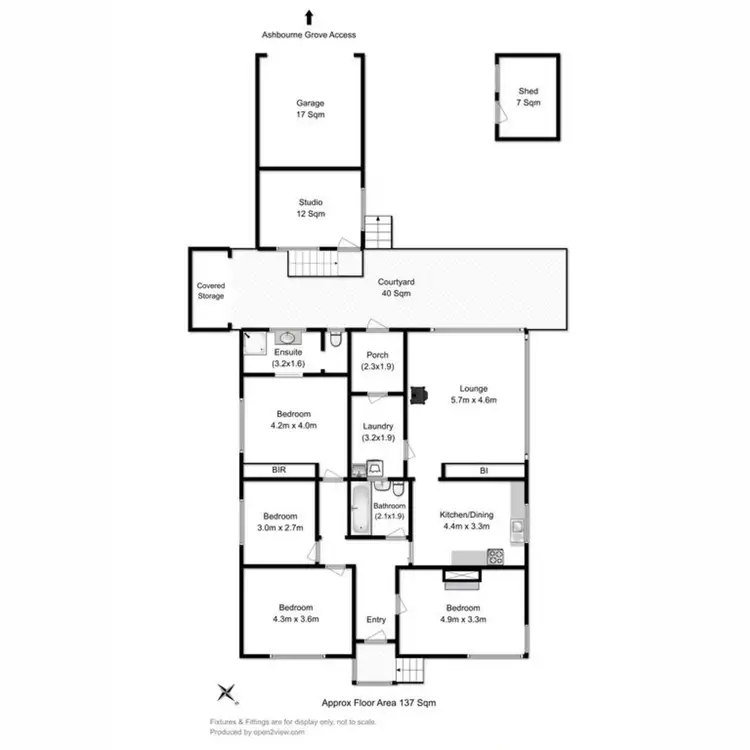 Floorplan of Homely house listing, 36 Twelfth Avenue, West Moonah TAS 7009