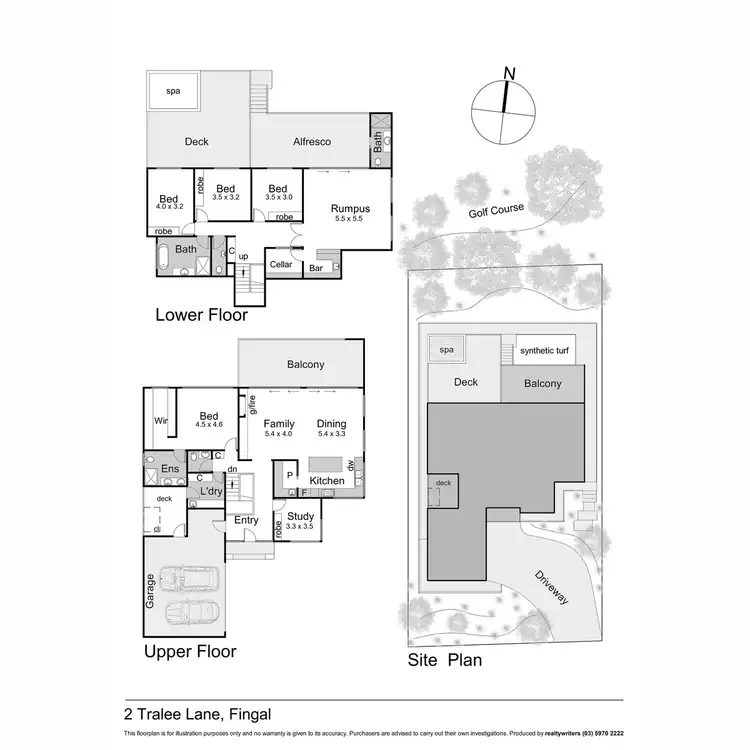 Floorplan of Homely house listing, 2 Tralee Lane, Fingal VIC 3939