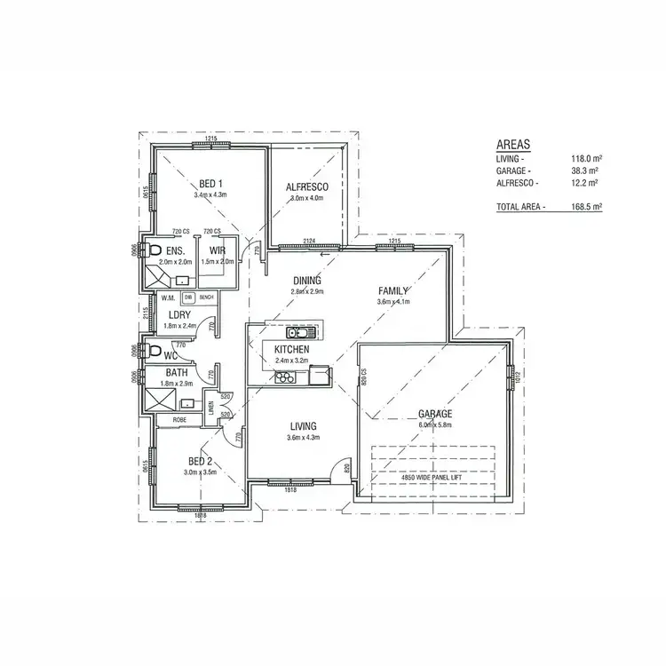 Floorplan of Homely house listing, 27 Darcy Drive, Boorooma NSW 2650