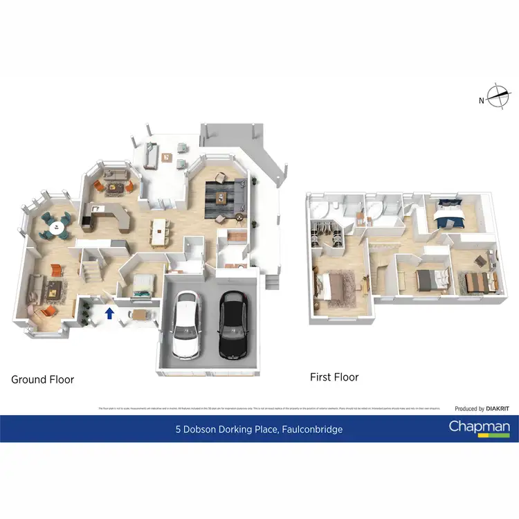 Floorplan of Homely house listing, 5 Dobson Dorking Place, Faulconbridge NSW 2776