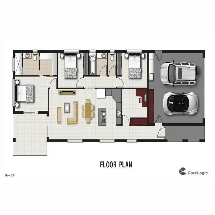 Floorplan of Homely house listing, 25 Starboard Street, Trinity Beach QLD 4879