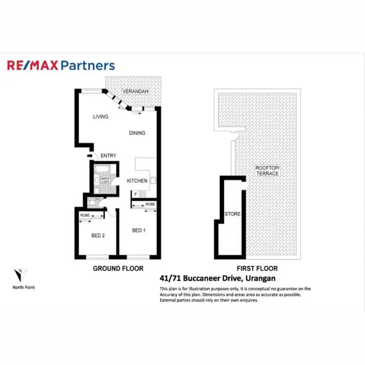 Floorplan of Homely unit listing, 41/17 Buccaneer Drive, Urangan QLD 4655