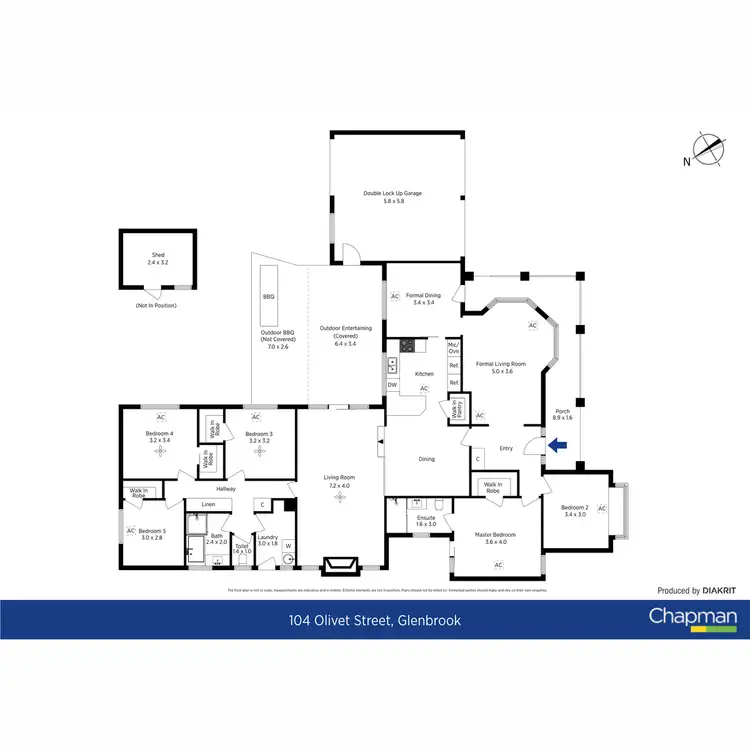 Floorplan of Homely house listing, 104 Olivet Street, Glenbrook NSW 2773