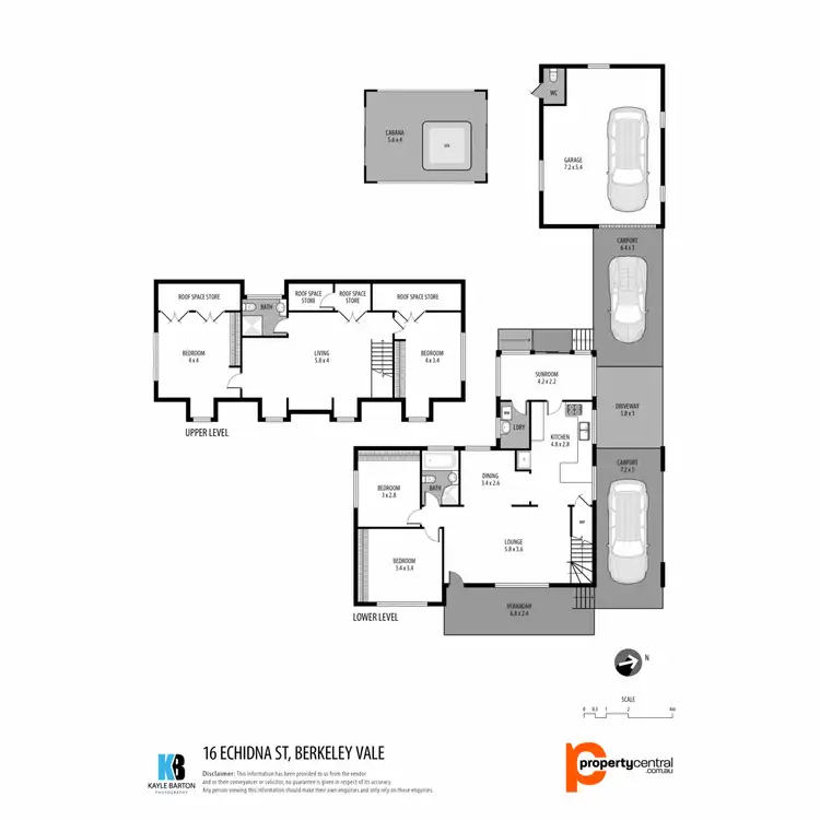 Floorplan of Homely house listing, 16 Echidna Street, Berkeley Vale NSW 2261