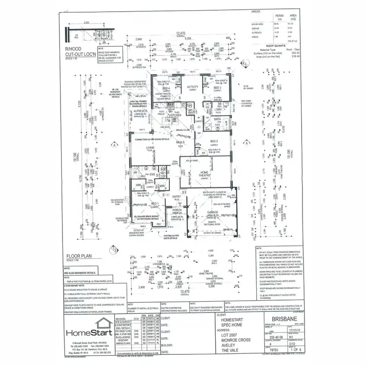 Floorplan of Homely house listing, 18 Monroe Cross, Aveley WA 6069