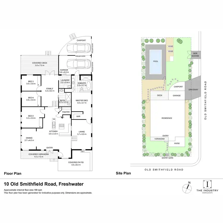Floorplan of Homely house listing, 10 Old Smithfield Road, Freshwater QLD 4870