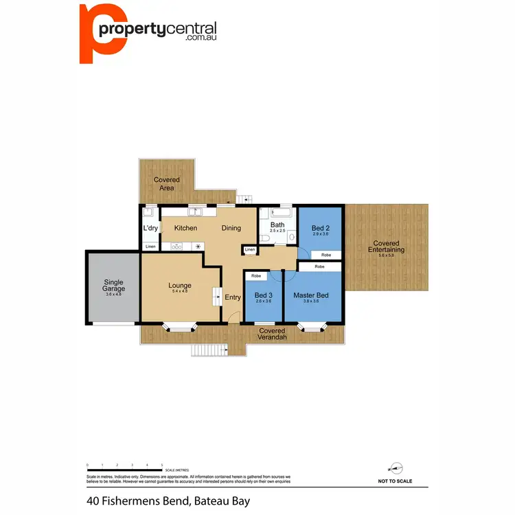 Floorplan of Homely house listing, 40 Fishermens Bend, Bateau Bay NSW 2261