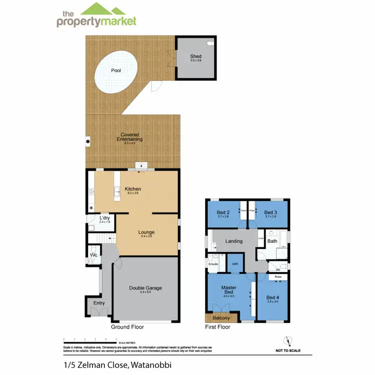 Floorplan of Homely house listing, 1/5 Zelman Close, Watanobbi NSW 2259