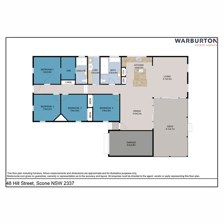 Floorplan of Homely house listing, 48 Hill Street, Scone NSW 2337