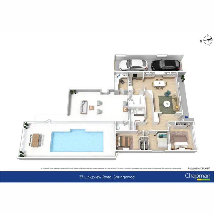 Floorplan of Homely house listing, 37 Linksview Road, Springwood NSW 2777