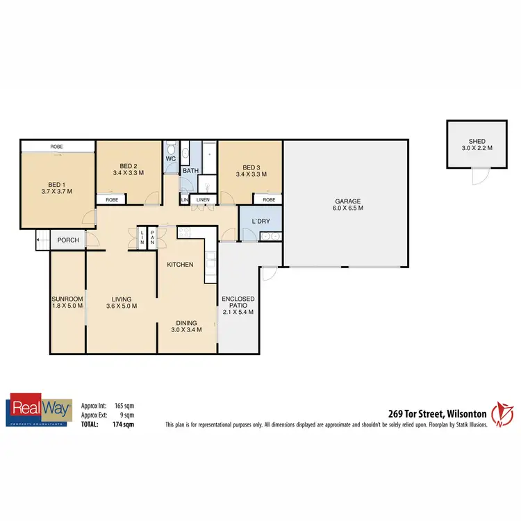 Floorplan of Homely house listing, 269 Tor Street, Wilsonton QLD 4350