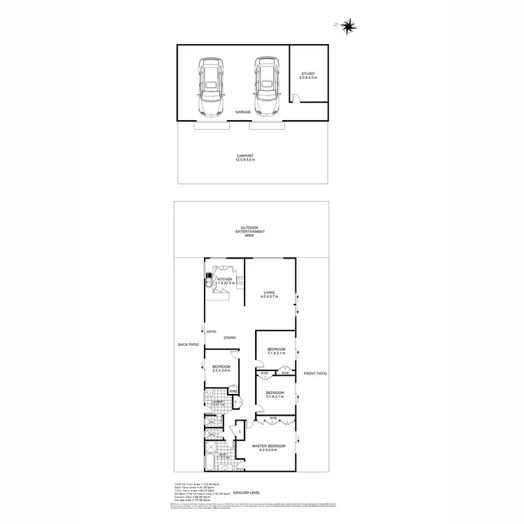Floorplan of Homely house listing, 140 Costellos Road, Upper Lockyer QLD 4352