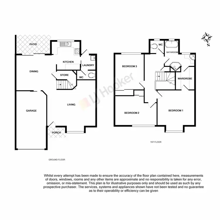 Floorplan of Homely townhouse listing, 2/101 Bolton Street, Eight Mile Plains QLD 4113