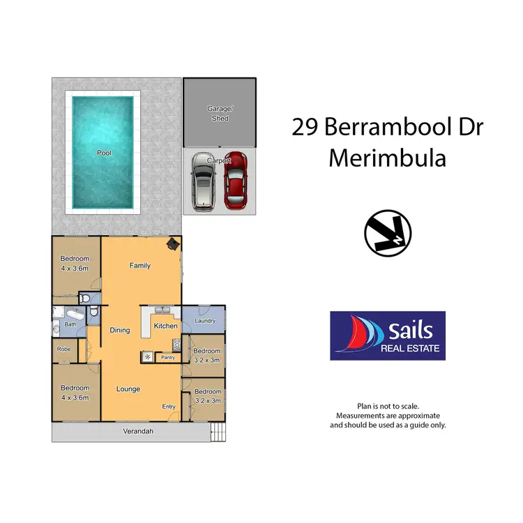 Floorplan of Homely house listing, 29 Berrambool Drive, Merimbula NSW 2548