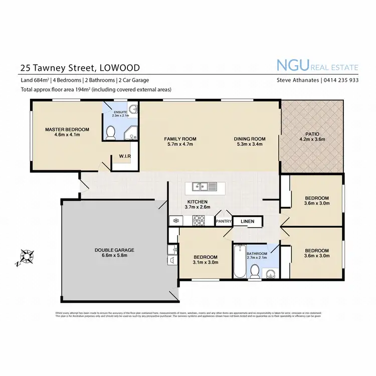 Floorplan of Homely house listing, 25 Tawney Street, Lowood QLD 4311