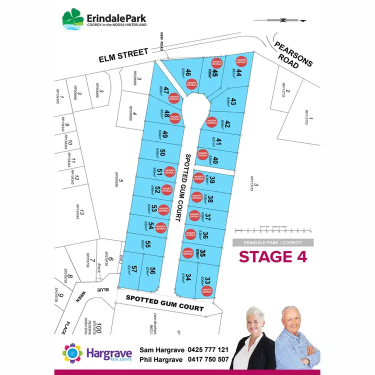 Floorplan of Homely land listing, LOT 46 Spotted Gum Court, Cooroy QLD 4563