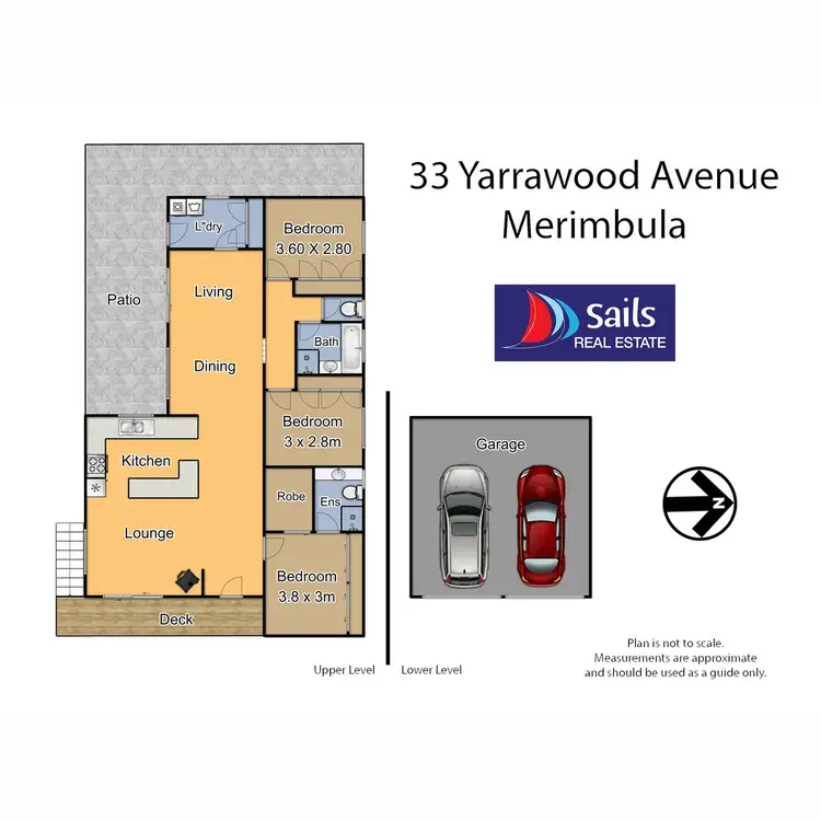 Floorplan of Homely house listing, 33 Yarrawood Avenue, Merimbula NSW 2548