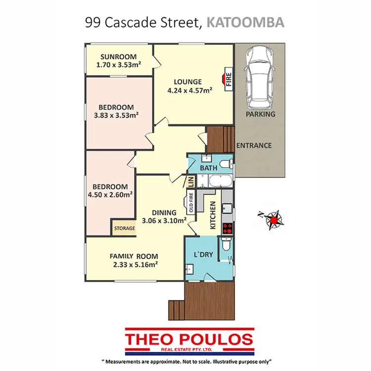 Floorplan of Homely house listing, 99 Cascade Street, Katoomba NSW 2780